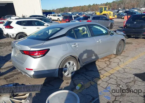 2021 Nissan Sentra S Xtronic Cvt из США, поврежденный, VIN 3N1AB8BVXMY322195